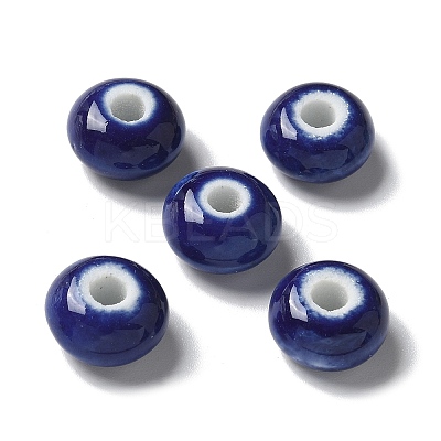 Handmade Porcelain Beads PORC-L080-B19-1