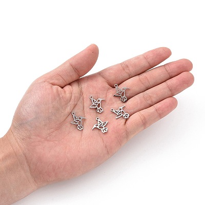 Non-Tarnish 201 Stainless Steel Pendants STAS-N090-JN835-1-1