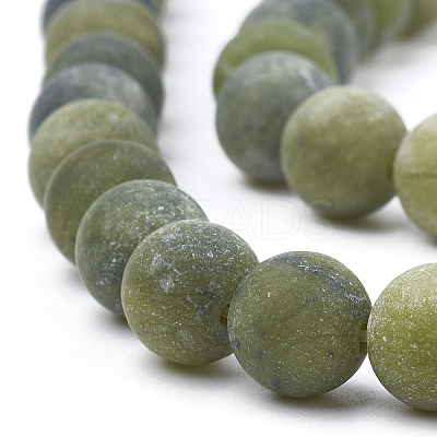 Natural Chinese Southern Jade Beads Strands LS-G-T106-070-1