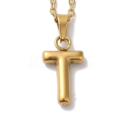 PVD Vacuum Plating 201 Stainless Steel Necklaces NJEW-H033-01G-T-1