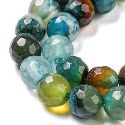 Natural Agate Beads Strands G-C082-A01-02-1