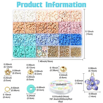 DIY Stretch Bracelet Jewelry Kits DIY-YW0011-88-1