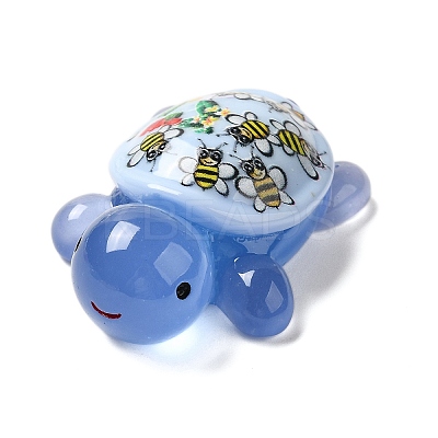 Luminous Cute Transparent Printed Resin Decoden Cabochons RESI-B026-01B-07-1