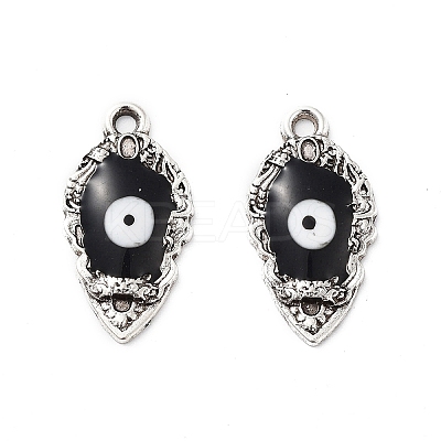 Alloy Enamel Pendants FIND-C050-01AS-05-1