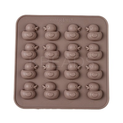 Square with Duck DIY Food Grade Silicone Mold DIY-K075-29-1