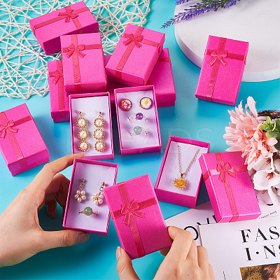 Cardboard Jewelry Storage Gift Boxes for Earrings Rings LS-CON-TAC0004-14-1