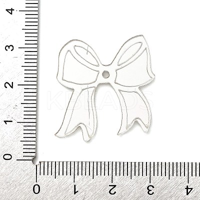 Laser Mirror Face Acrylic Pendants LS-OACR-G046-02A-1