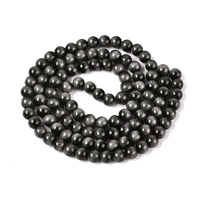 Imitation Tiger Eye Glass Beads Strands GLAA-Q106-03A-B01-1