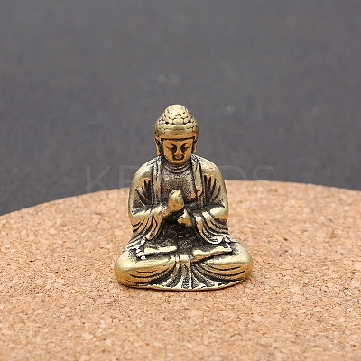 Brass Buddha Statue Display Decoration PW-WG9F82B-04-1