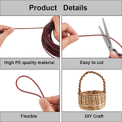 30M Plastic Imitation Cane Wire Cord OCOR-GF0005-39E-1