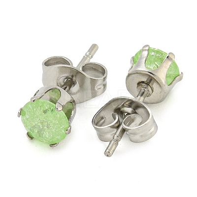 304 Stainless Steel Stud Earrings EJEW-I308-01C-1