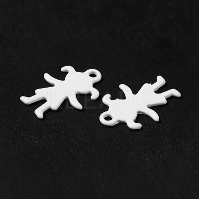 Spray Painted 201 Stainless Steel Pendants LS-STAS-I672-16A-1
