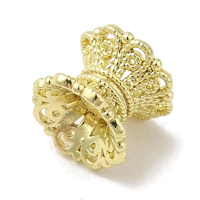 Brass Spacer Beads KK-K371-22D-G-1