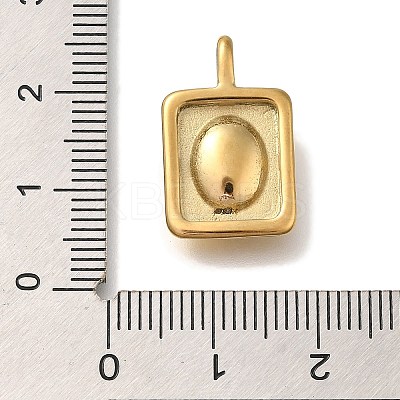 PVD Vacuum Plating 304 Stainless Steel Pendants STAS-S148-25G-1
