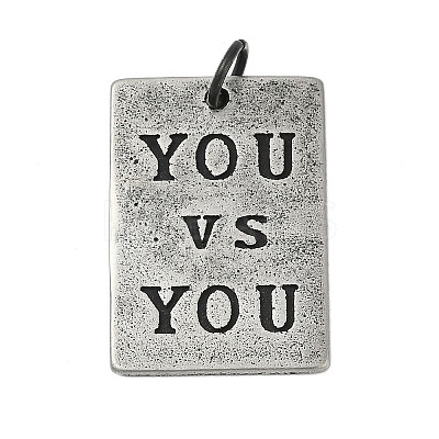 304 Stainless Steel Pendants STAS-Z097-22AS-1