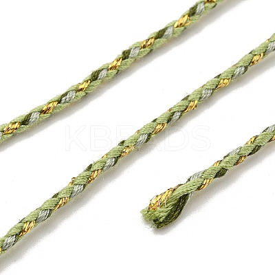4-Ply Polycotton Cord with Metallic Thread OCOR-Z003-C27-1