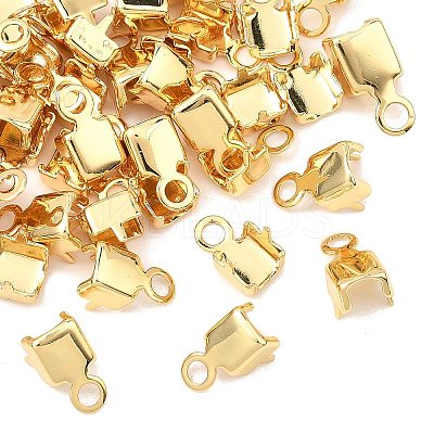 SHEGRACE Brass Folding Crimp Ends XGRQ1U806-367G-1