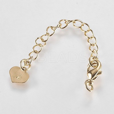Long-Lasting Plated Brass Chain Extender LS-X-KK-K210-05G-1