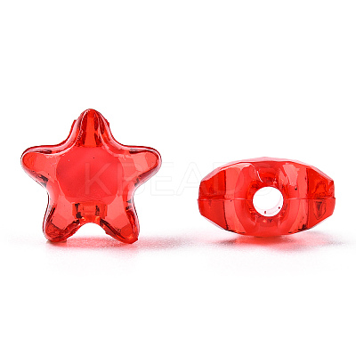 Transparent Acrylic Beads TACR-S091-12mm-15-1