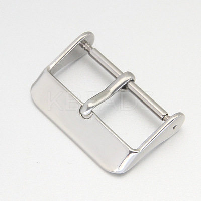 316L Stainless Steel Watch Band Clasps STAS-WH0016-01A-P-1