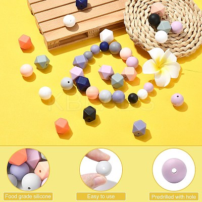 140pcs DIY Keychain Kits DIY-CJ0002-46-1