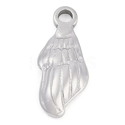 304 Stainless Steel Pendants STAS-L022-255P-1