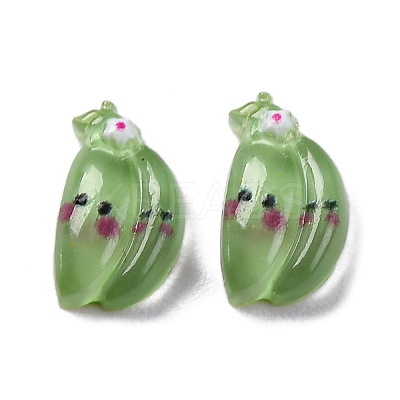 Cartoon Transparent Resin Cabochons CRES-R459-01B-1