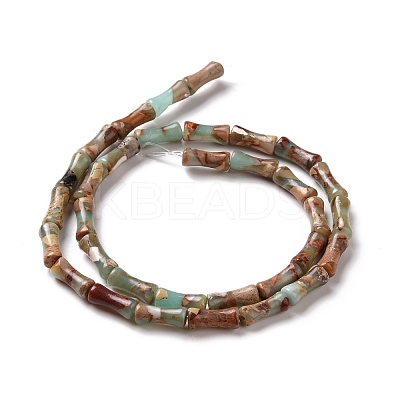 Natural Aqua Terra Jasper Beads Strands G-C245-11-1