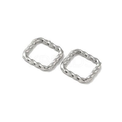 304 Stainless Steel Twisted Linking Rings STAS-L300-006D-P-1