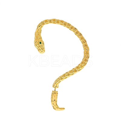 Alloy Snake Cuff Earrings for Girl Women Gift PW-WG93319-02-1
