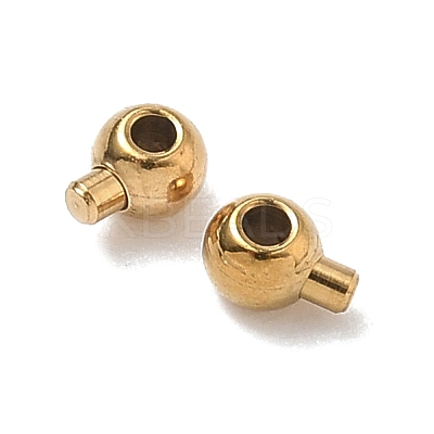 304 Stainless Steel Crimp Beads STAS-G361-02G-1