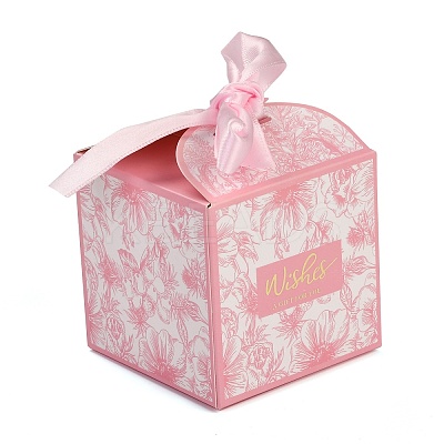 Wedding Theme Folding Gift Boxes LS-CON-P014-01D-1
