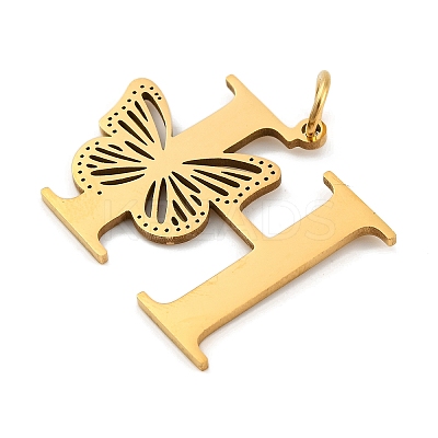 Ion Plating(IP) 201 Stainless Steel Pendants STAS-N103-184G-H-1
