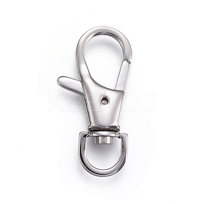 Tarnish Resistant 304 Stainless Steel Swivel Lobster Claw Clasps LS-STAS-I117-01P-1