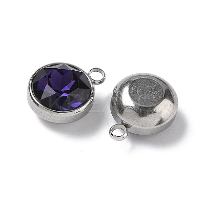 K9 Glass Rhinestone Pendants STAS-F123-26A-1
