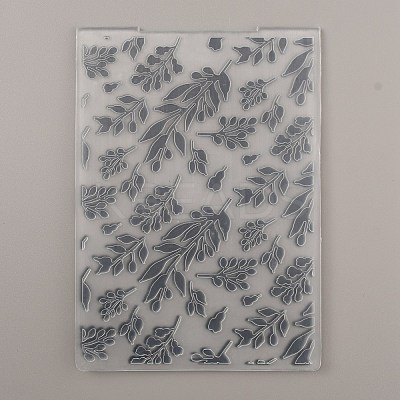 Plastic Embossing Folders DIY-WH0304-617B-1