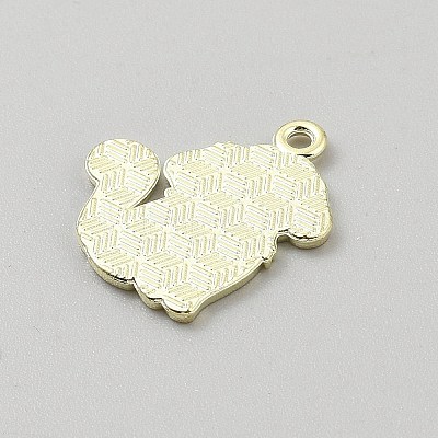 Alloy Enamel Pendants PALLOY-TAC0175-07B-G-1