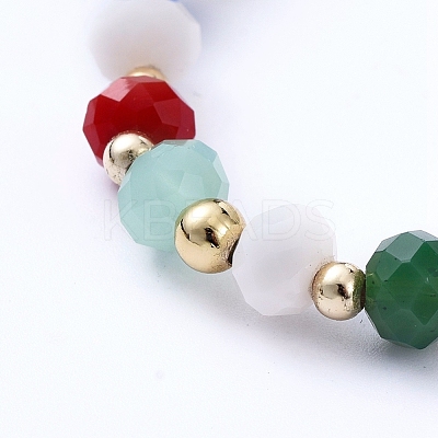 Glass Beads Jewelry Sets SJEW-JS01088-1
