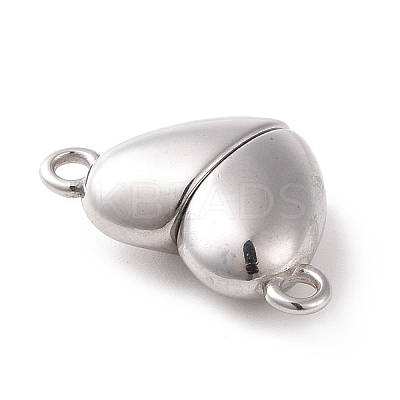 Non-Tarnish 316 Surgical Stainless Steel Magnetic Clasps X-STAS-B029-04-1