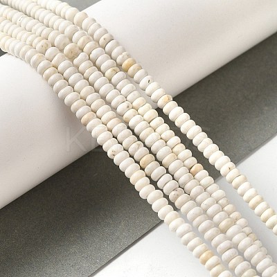 Natural Howlite Beads Strands G-K284-C01-01-1