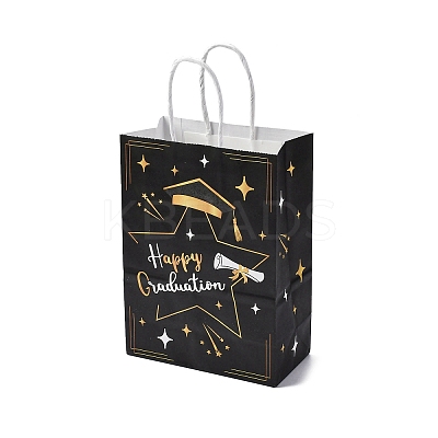 Graduation Theme Rectangle Paper Bags LS-CARB-F012-01A-1