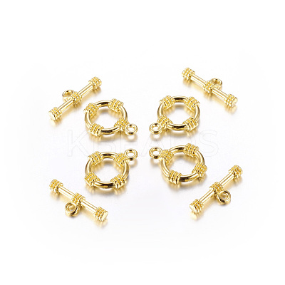 Tibetan Style Alloy Toggle Clasps LF0141Y-NFG-1