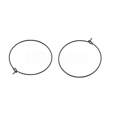 24Pcs 4 Size 316L Surgical Stainless Steel Hoop Earring Findings X1-STAS-ZZ0001-03EB-1