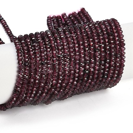 Natural Garnet Beads Strands G-H081-A01-01-1
