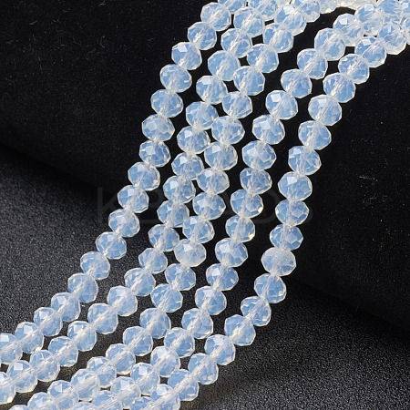 Glass Beads Strands EGLA-A034-J6mm-D06-1