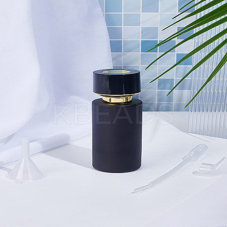 1Pc Column Glass Spray Bottles AJEW-LP0005-25-1