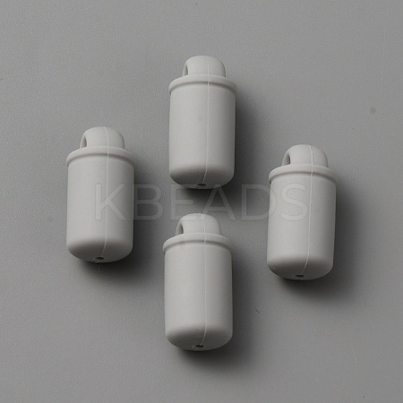 Bottle Food Grade Eco-Friendly Silicone Beads SIL-WH0006-20D-1