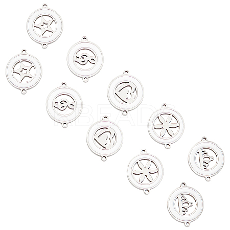 304 Stainless Steel Enamel Links Connectors STAS-UN0020-08P-1