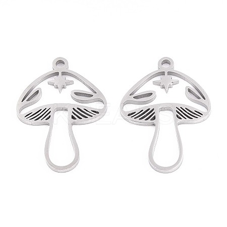 304 Stainless Steel Pendants STAS-N108-45P-1