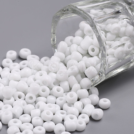 (Repacking Service Available) Glass Seed Beads SEED-C019-4mm-41-1